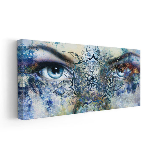 Mandala Abstract Art Print Canvas-Stunning Canvas Prints