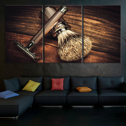 Grooming Kit For Men Wall Art Canvas Print-Stunning Canvas Prints
