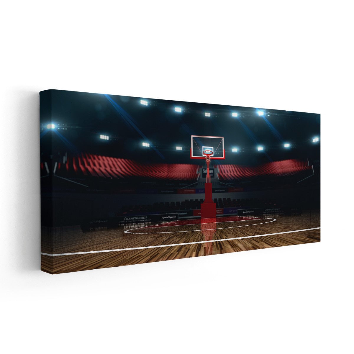 Basketball Court Wall Art