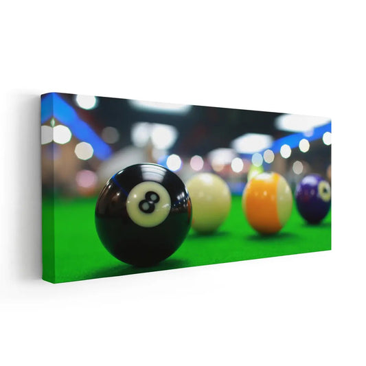 Billiard Pool Balls Wall Art Canvas Print-Stunning Canvas Prints