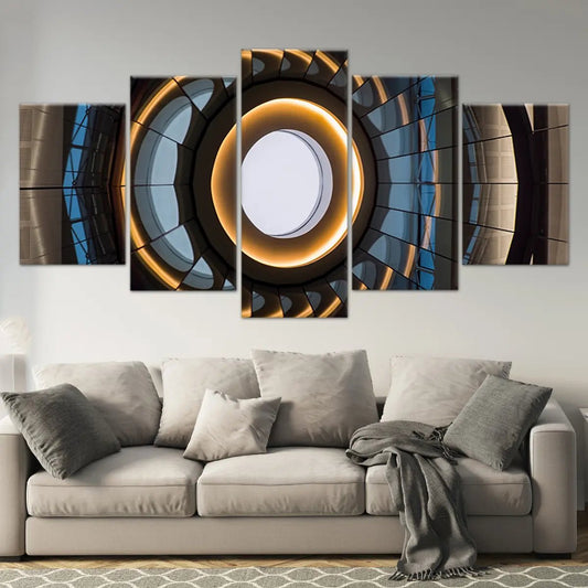Circular Abstract Wall Art Canvas Print-Stunning Canvas Prints