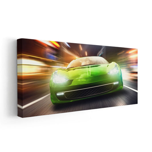 Racing Car Wall Art Canvas Print-Stunning Canvas Prints