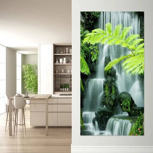 Japanese Waterfall Wall Art Canvas Print-Stunning Canvas Prints