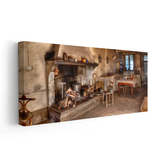 Rustic Farmhouse Kitchen Wall Art Canvas Print-Stunning Canvas Prints