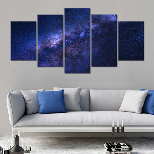 Milky Way Wall Art Canvas Print
