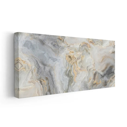 Abstract marble texture — large canvas wall art, calming stone-inspired palette perfect for minimalist and contemporary interiors.