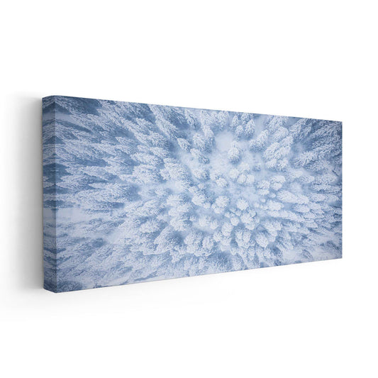 Snowy Forest Wall Art-Stunning Canvas Prints