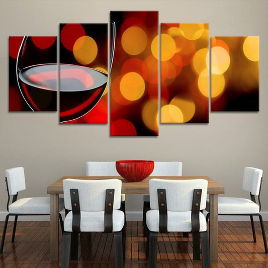 Fruity Red Wine Wall Art Canvas Print-Stunning Canvas Prints