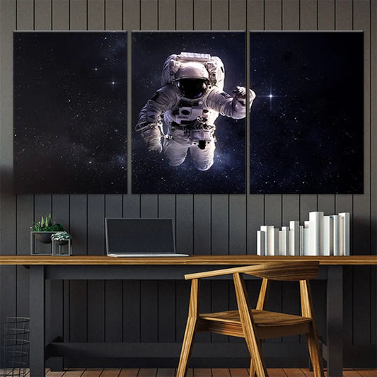Floating Astronaut Wall Art-Stunning Canvas Prints