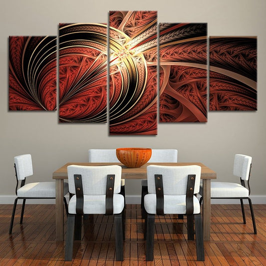 Deep Fractal Abstract Wall Art-Stunning Canvas Prints
