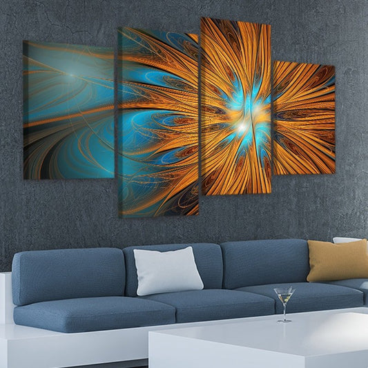Swirling patterns Wall Art Canvas Print-Stunning Canvas Prints