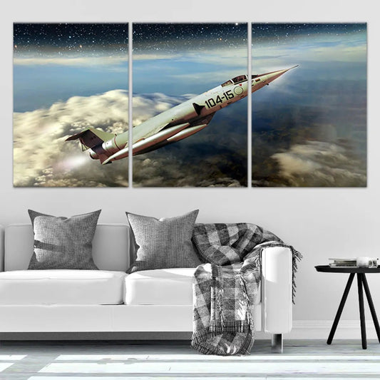 Lockheed F 104 Starfighter Wall Art-Stunning Canvas Prints