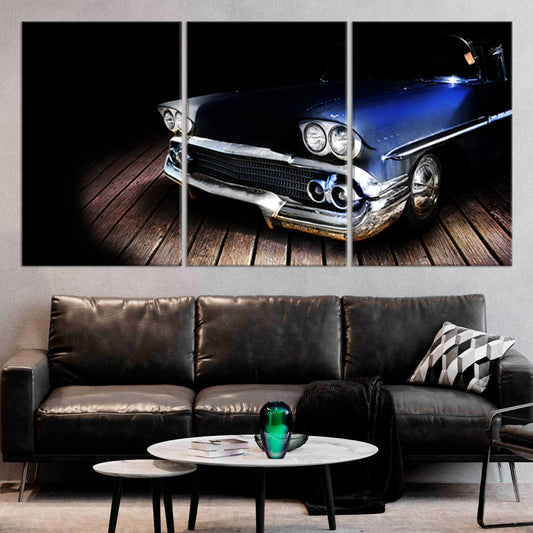 Lowrider Chevrolet Impala Vintage Car Wall Art-Stunning Canvas Prints