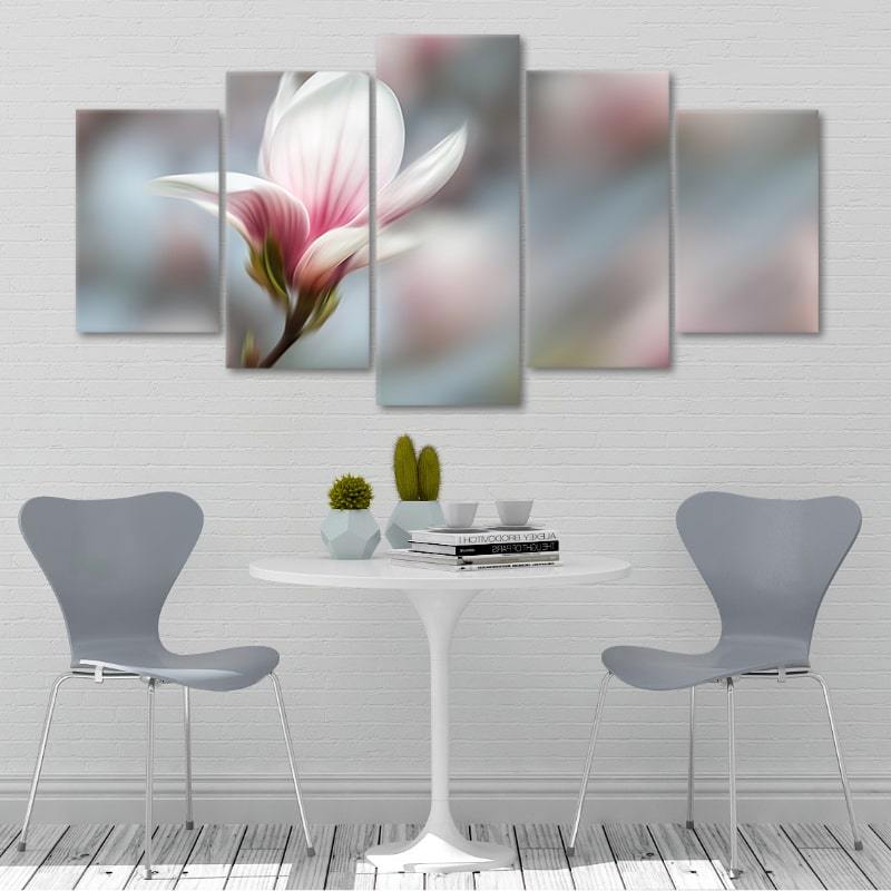 Peaceful Pink Flower canvas prints cheap