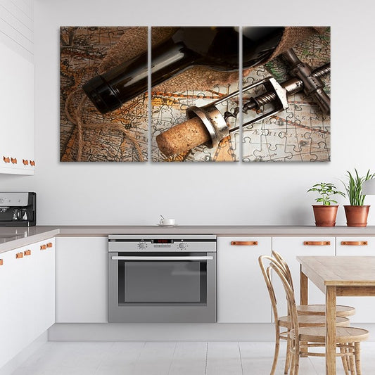 Winery Map Wall Art Canvas Print-Stunning Canvas Prints