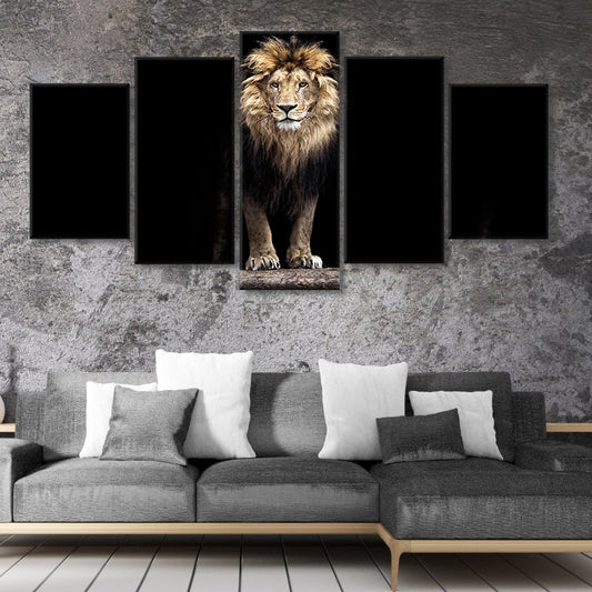 Majestic Lion Wall Art Canvas-Stunning Canvas Prints