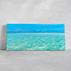 Large beach canvas wall art for coastal-themed decor.