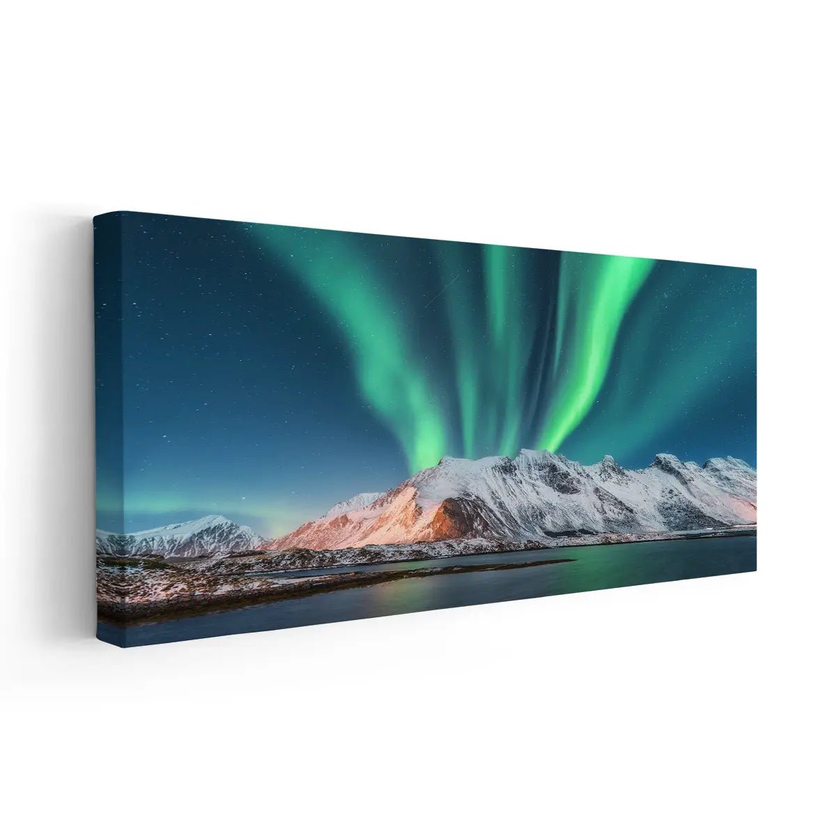 Aurora Northern Lights Wall Art Canvas