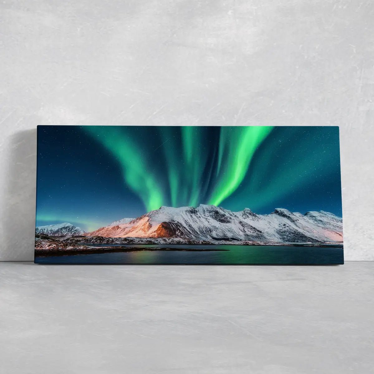 Aurora Northern Lights Wall Art Canvas