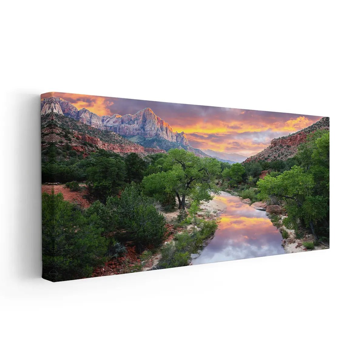 Zion National Park Wall Art Canvas
