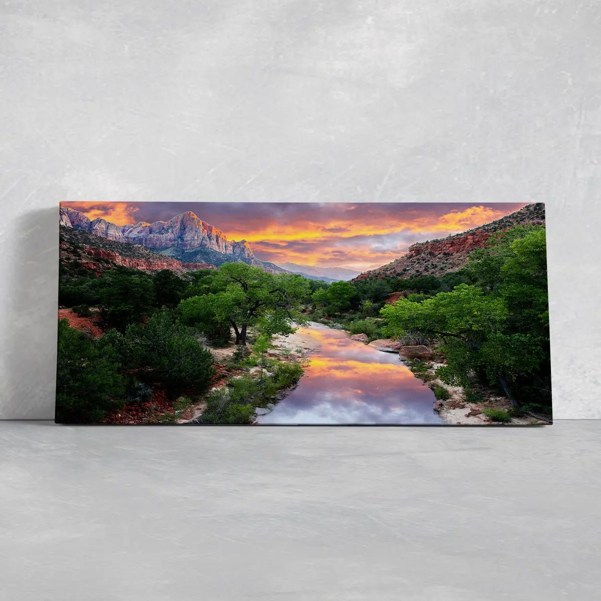 Zion National Park Wall Art Canvas