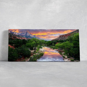 Zion National Park Wall Art Canvas