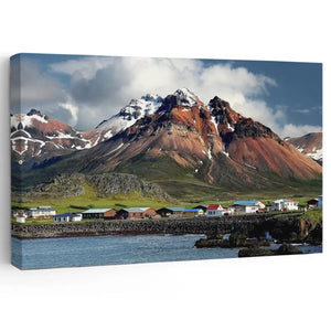 East Fjords Iceland Wall Art Canvas