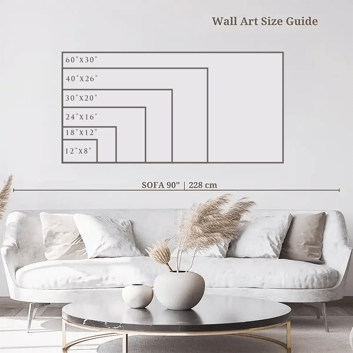 Tranquil Beach Waves Canvas Wall Art