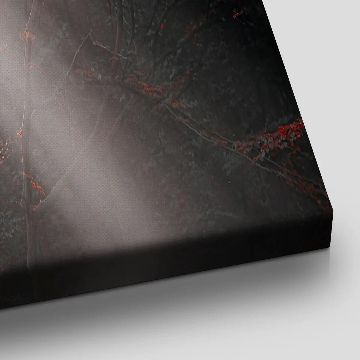 Misty Forest Wall Art Canvas