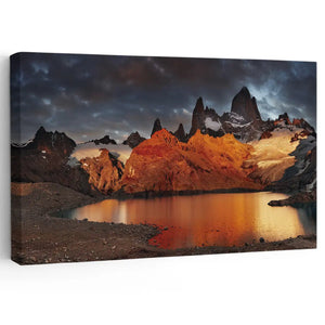 Mount Fitz Roy Wall Art Canvas