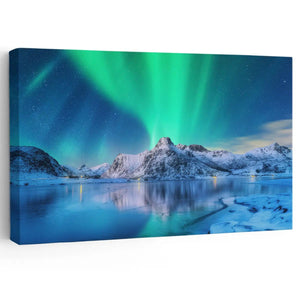 Northern Lights Wall Art Canvas