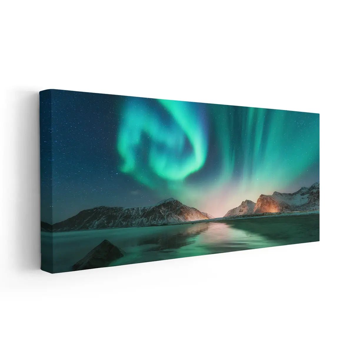 Aurora Borealis Wall Art Canvas