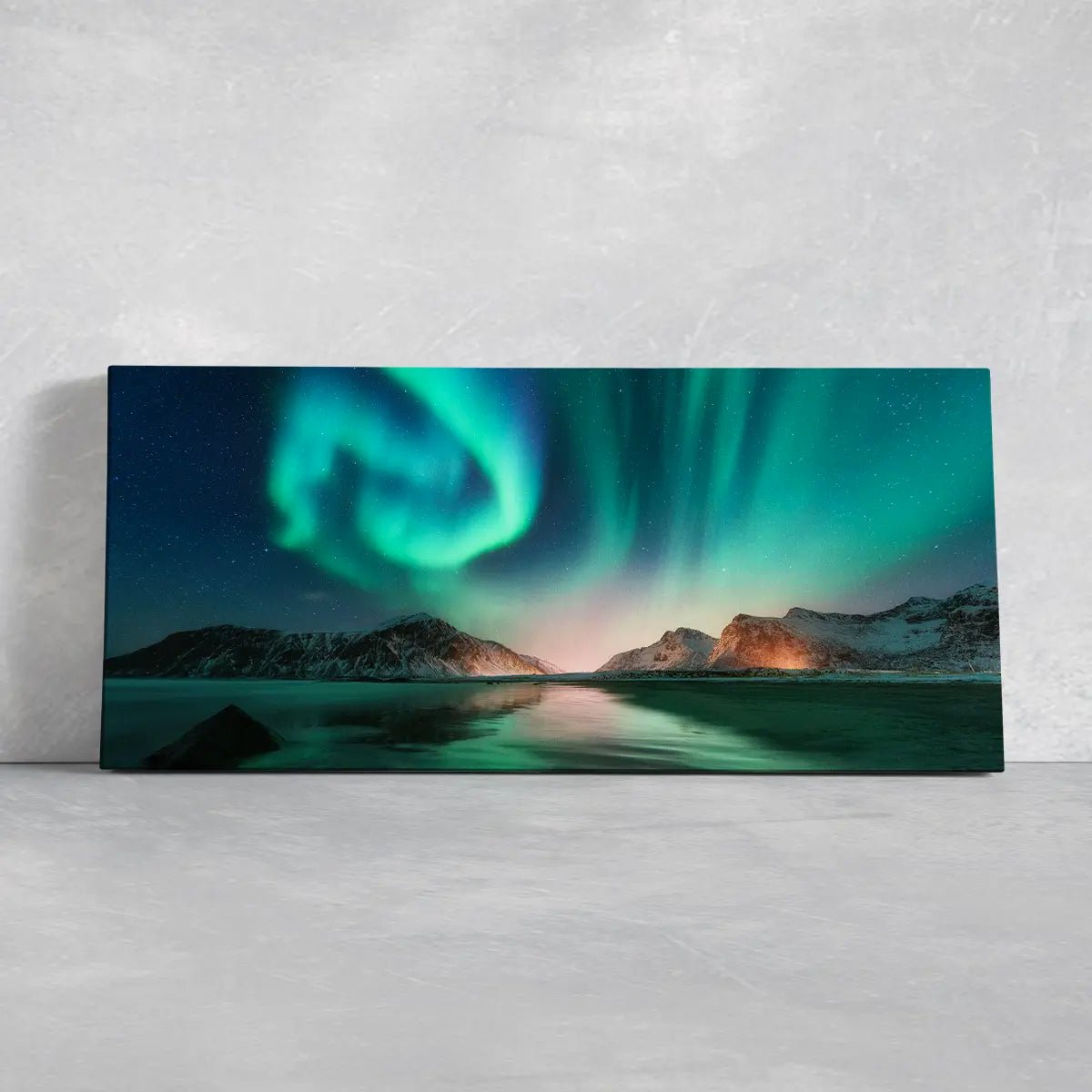 Aurora Borealis Wall Art Canvas