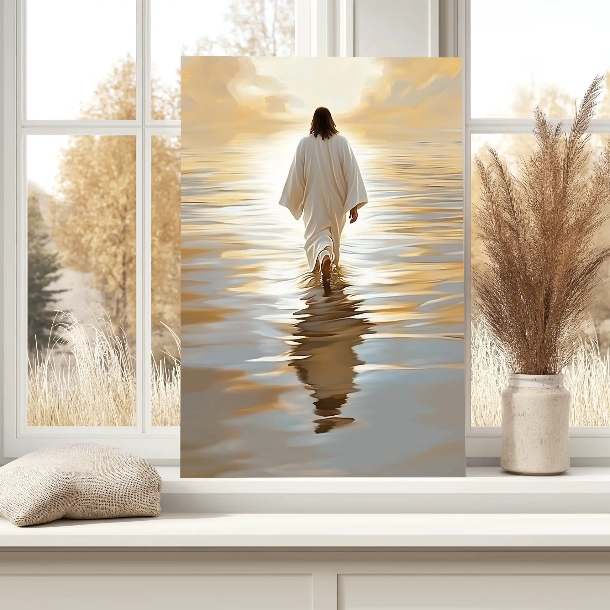 modern christian art prints, christian wall hangings, framed religious art