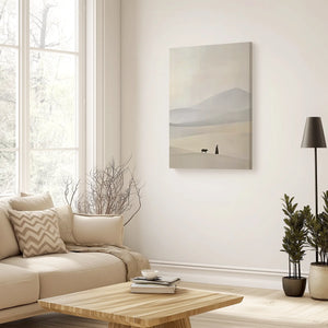 Modern Christian art prints, Jesus and sheep painting, inspirational Christian artwork.