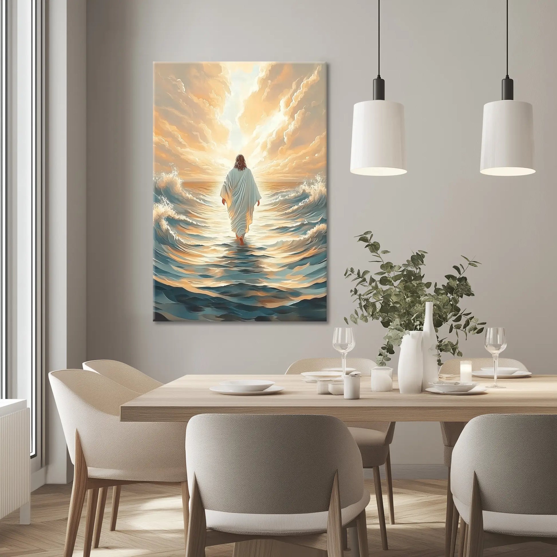 faith artwork, christian wall art decor, framed religious artwork