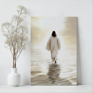 painting jesus art, christian wall art large, framed christian wall art