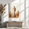 large christian wall art, religious canvas wall art, christian framed artwork
