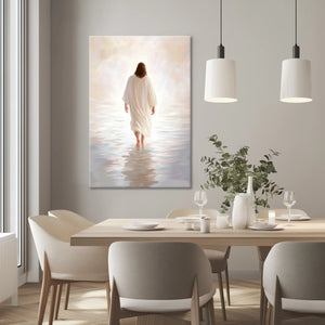 christian wall art large, faith canvas print, modern christian art prints