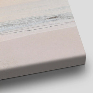 Sunrise Beach Path Canvas Wall Art