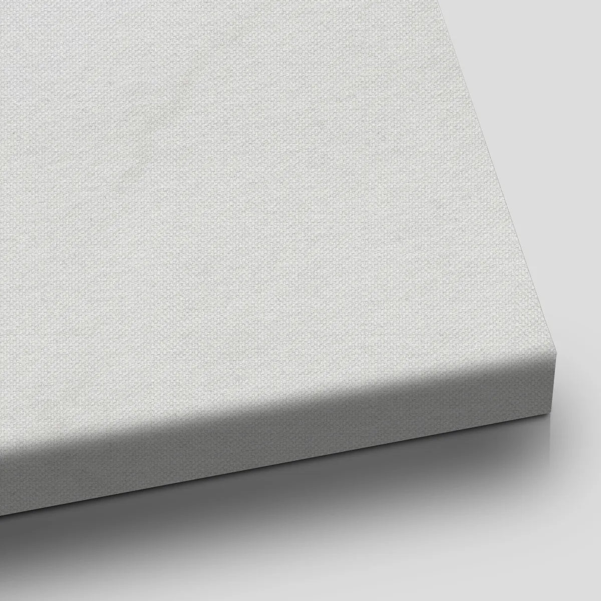 Modern canvas artwork showcasing the word 'love' in elegant cursive, centered on a plain white surface.