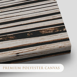Wooden Pier Over Ocean Canvas Wall Art