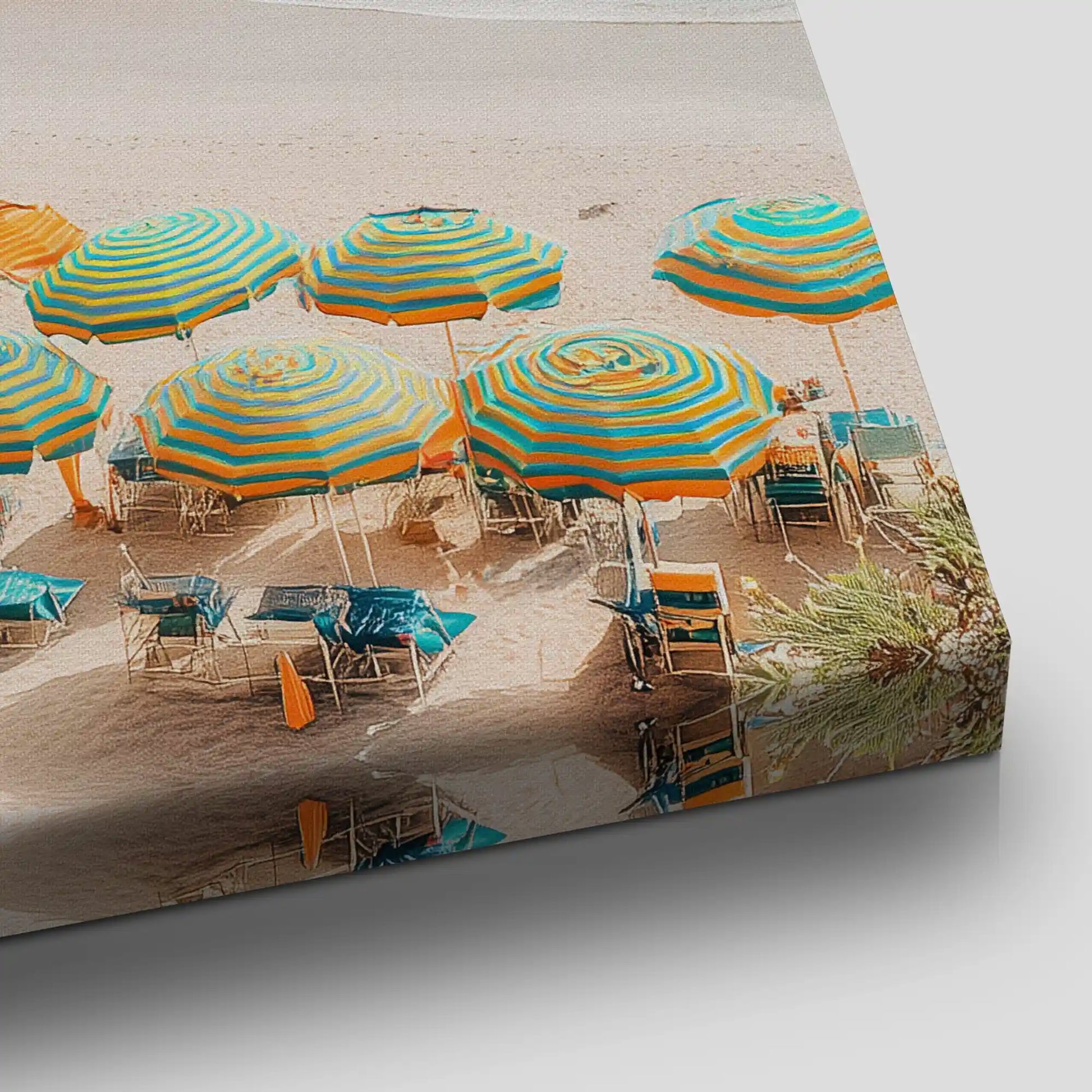 Palm Beach Cliffside Canvas Wall Art