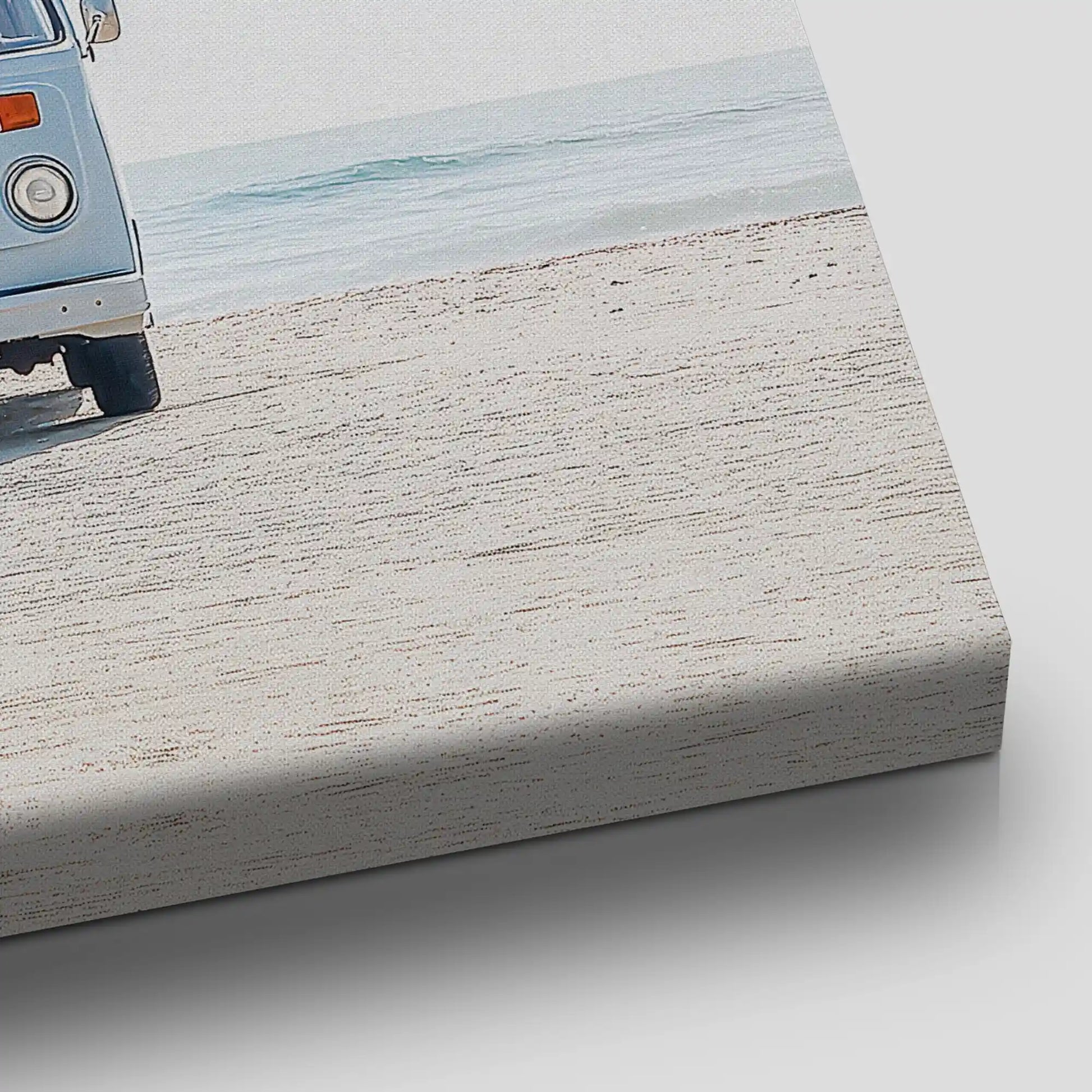 Vintage Beach Van Canvas Wall Art