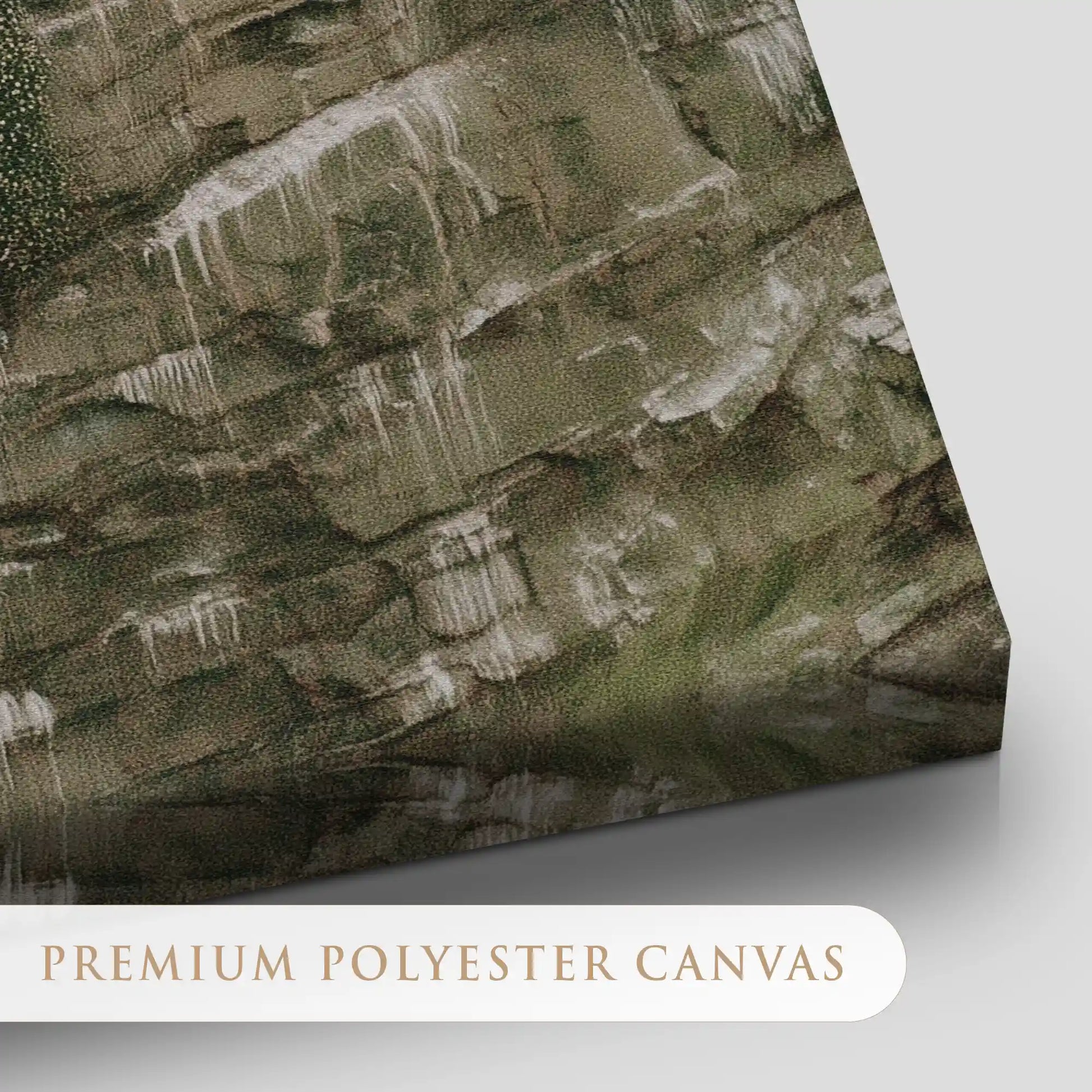Seabirds on Coastal Cliff Canvas Wall Art