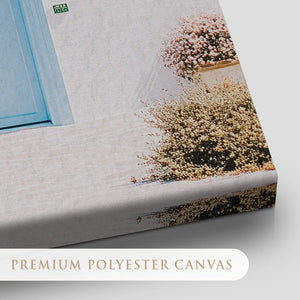 Greek Island Chapel Canvas Wall Art