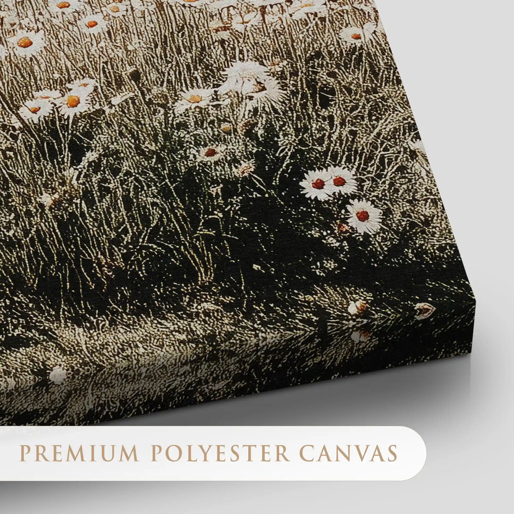 Wildflower Cliffside Horizon Canvas Wall Art