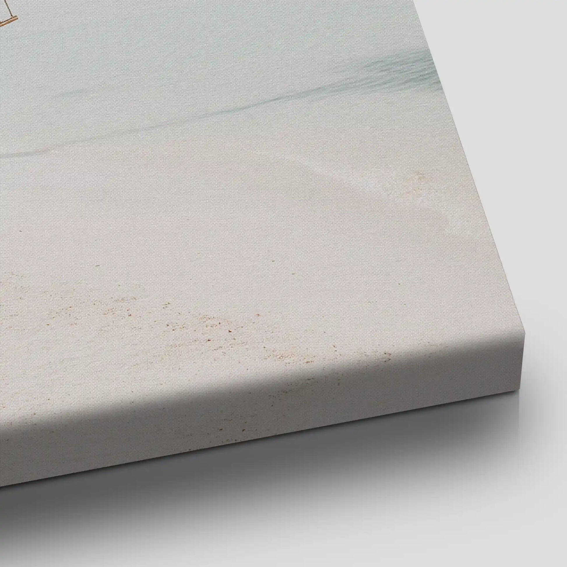 Tropical Palm Beach Canvas Wall Art