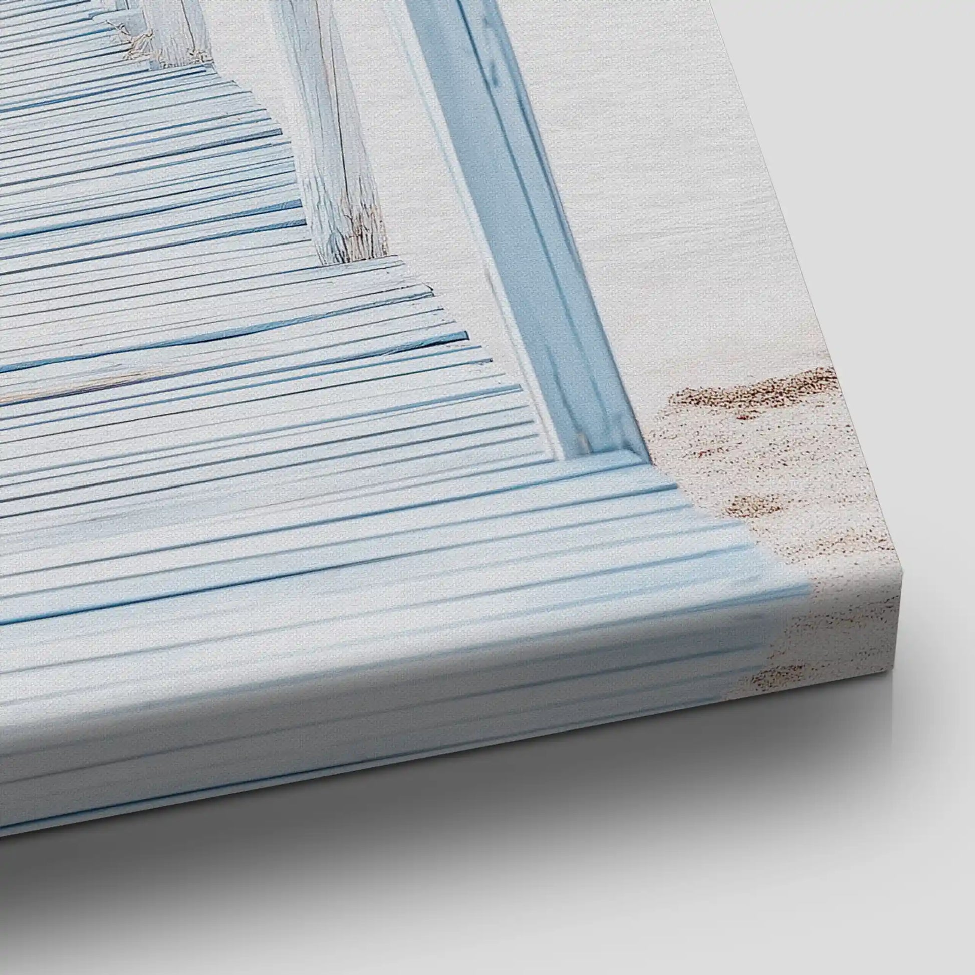 Tranquil Ocean Pier Canvas Wall Art