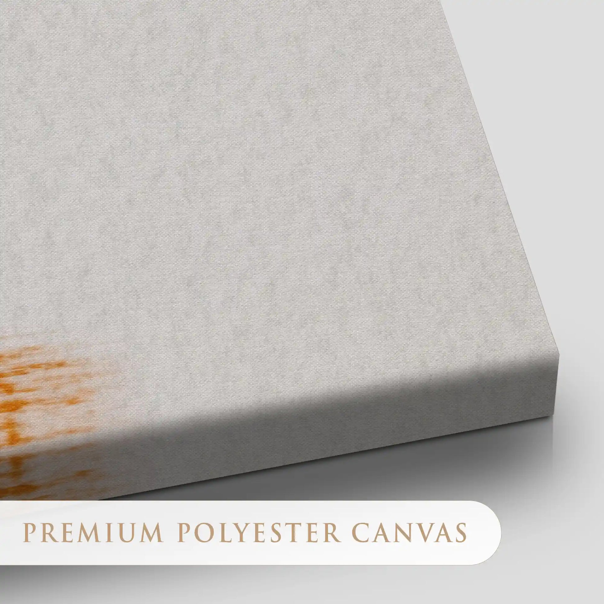 Golden Surf Reflection Canvas Wall Art